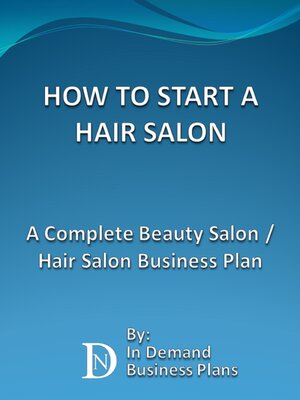 cover image of How to Start a Hair Salon